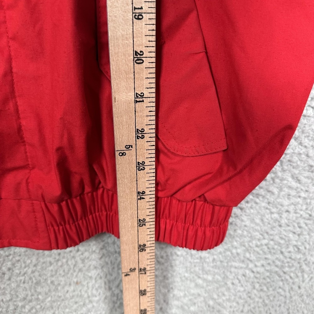 Vintage Wisconsin Badgers Jacket Mens Medium Red NCAA College Football 90s - Picture 6 of 12
